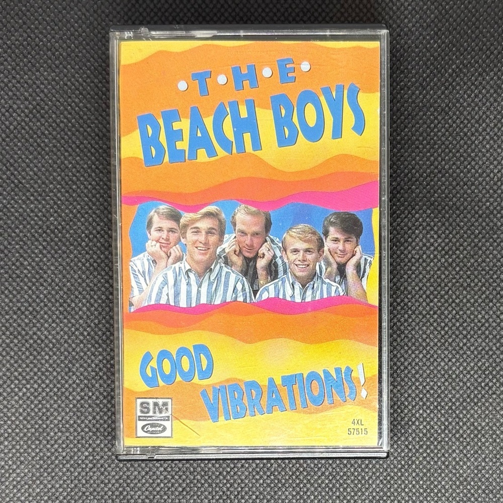 Classic vintage cassette tape featuring the legendary The Beach Boys!